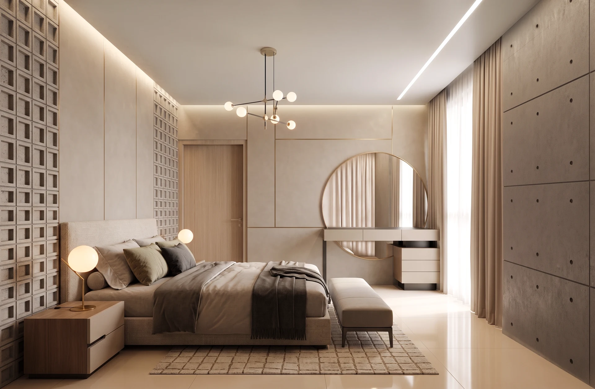 Bed Room — Unicorn Properties Ltd project visualisation