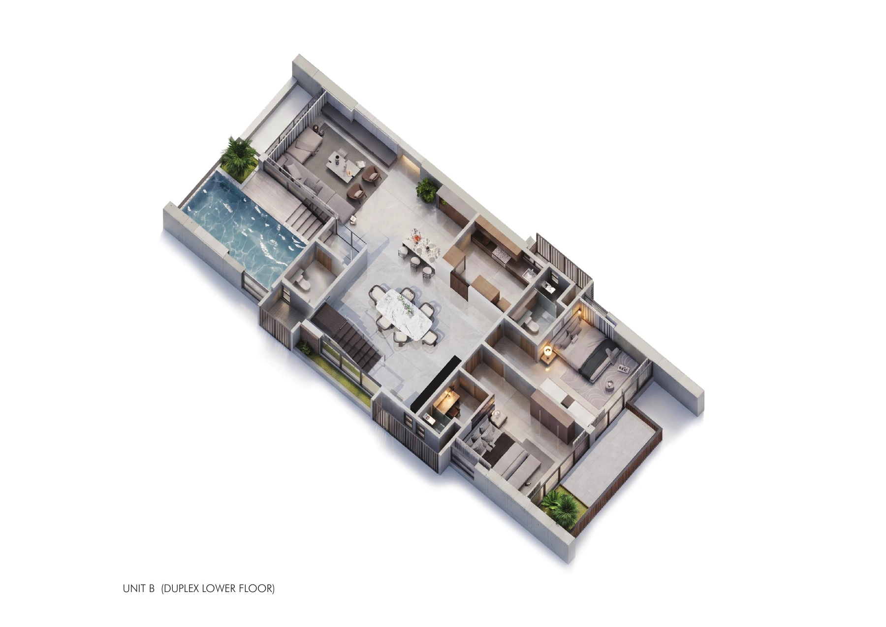 Unicorn Heights · Duplex B brochure image