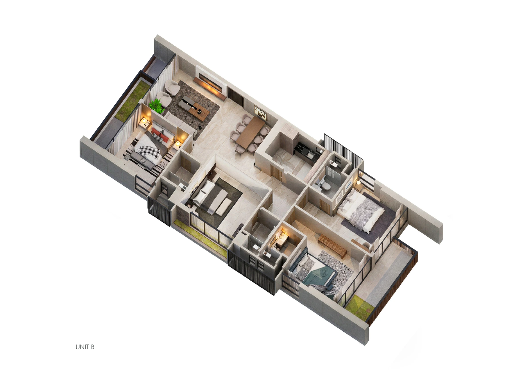 Unicorn Heights · Unit B brochure image