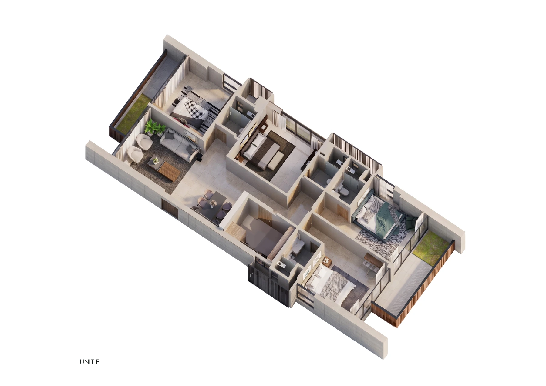 Unicorn Heights · Unit E brochure image